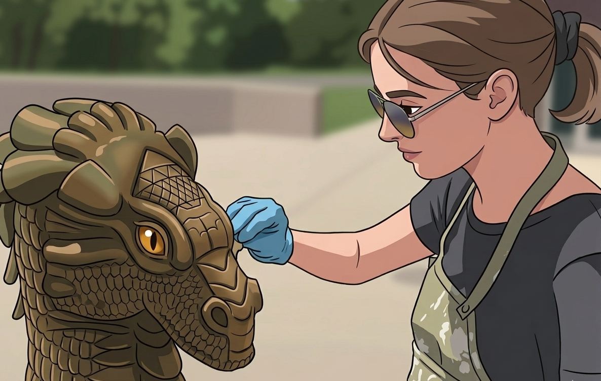 Clay Dragon
